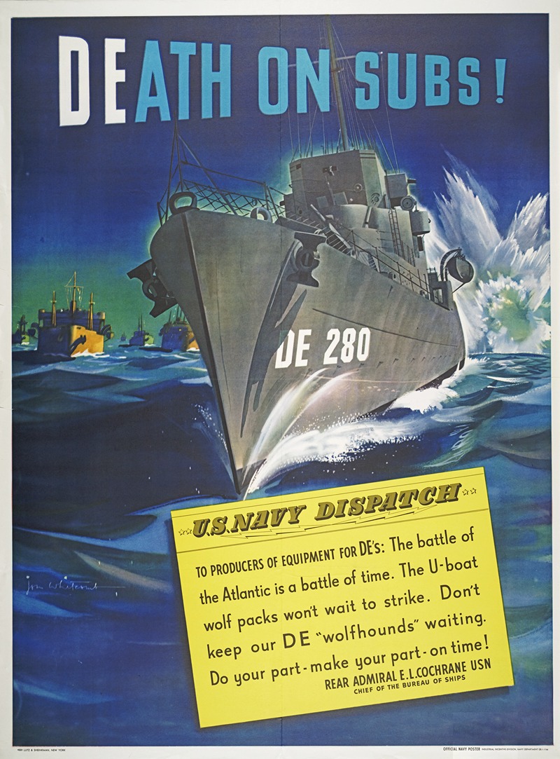 John Whitcomb - Death on subs! U.S. Navy dispatch