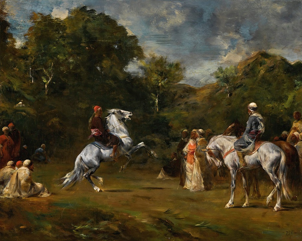 Eugène Fromentin - The Horse Fair