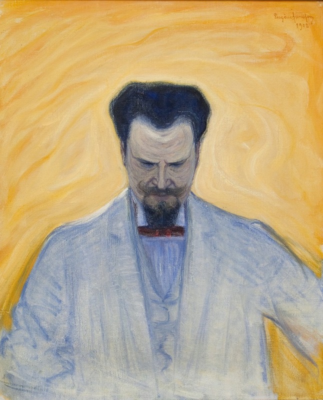 Eugène Jansson - Portrait of Ernest Thiel