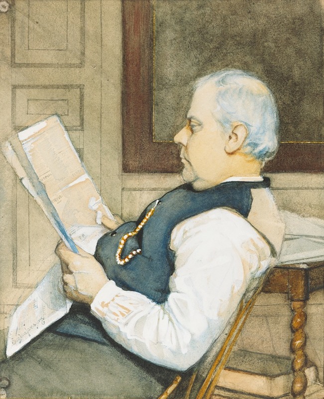 Eugène Jansson - Portrait of the Artist’s Father