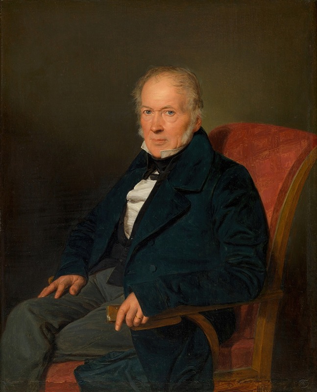 Ferdinand Georg Waldmüller - Johann Jakob Schwartz von Mohrenstern (Fabriksdirektor und Privatier)