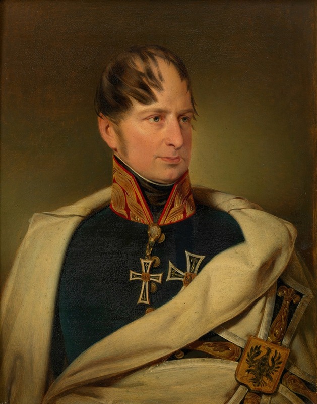 Franz Eybl - Erzherzog Maximilian als Hochmeister des Deutschen Ritterordens