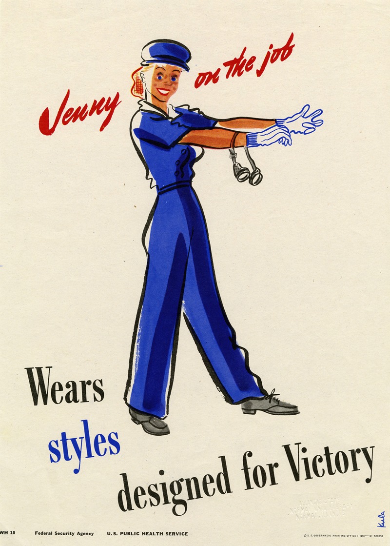 Kula Robbins - Jenny on the job wears styles designed for Victory