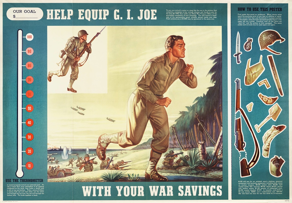 L. Horney - Help equip G.I. Joe with your war savings