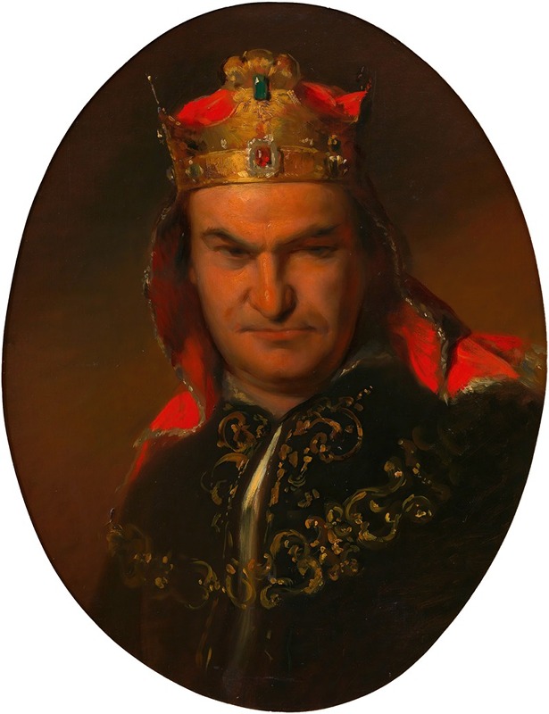 Friedrich von Amerling - Boguwil Dawison als Richard III