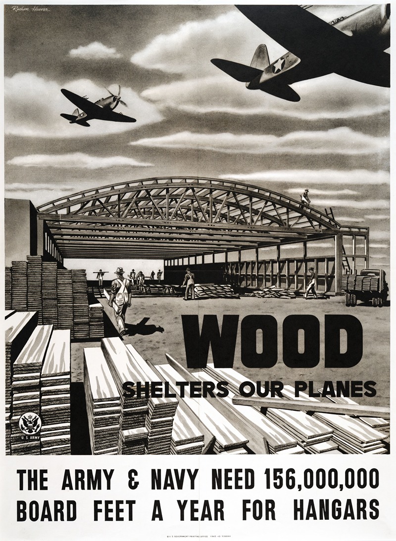 Louise Rochon Hoover - Wood shelters our planes