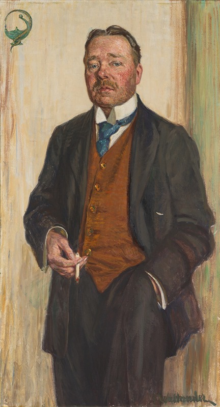 Gerda Wallander - Portrait of Hjalmar Söderberg