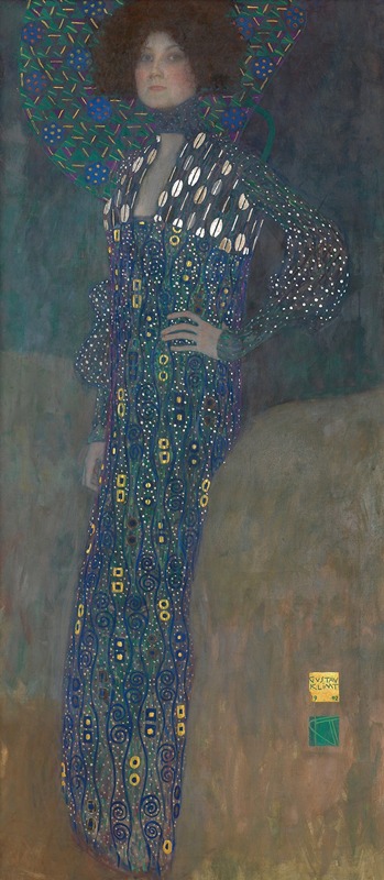 Gustav Klimt - Bildnis Emilie Flöge