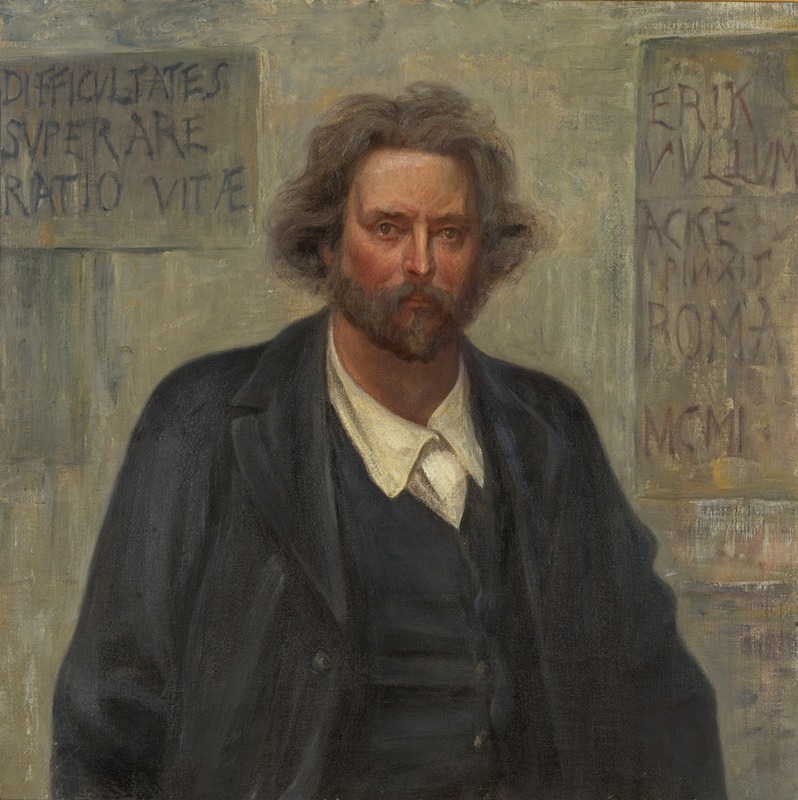 J.A.G. Acke - Portrait of Erik Vullum