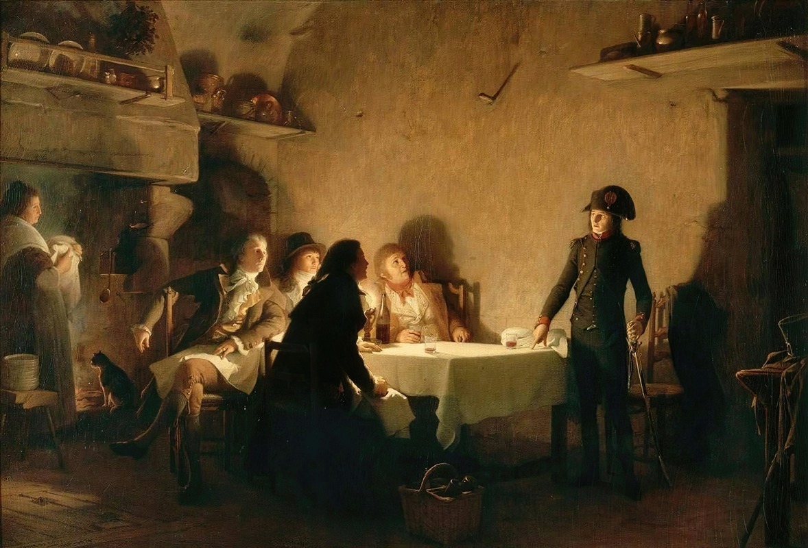 Jean Lecomte du Nouÿ - The supper of Beaucaire, 28 July 1793