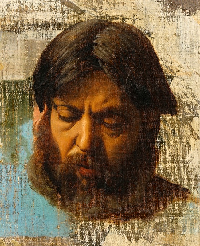 Jean Lecomte du Nouÿ - Bearded Man’s Head