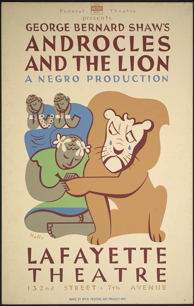 Richard Halls - Federal Theatre presents George Bernard Shaw’s ‘Androcles and the lion’