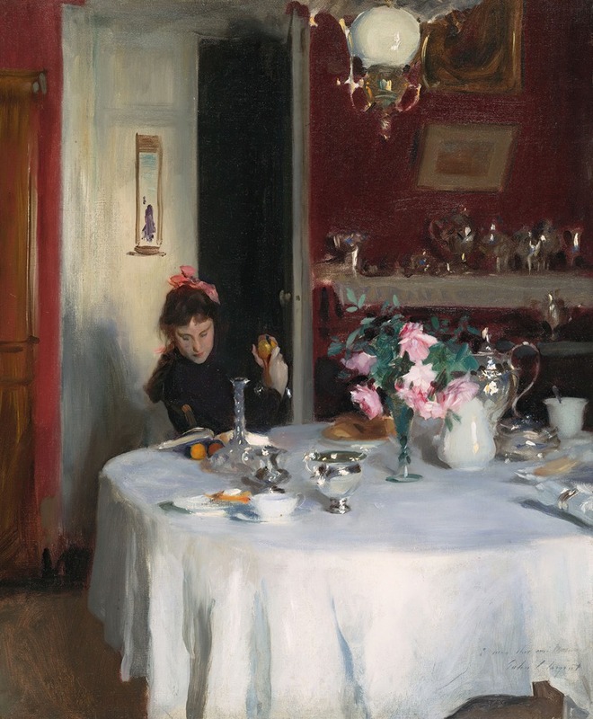 John Singer Sargent - The Breakfast Table