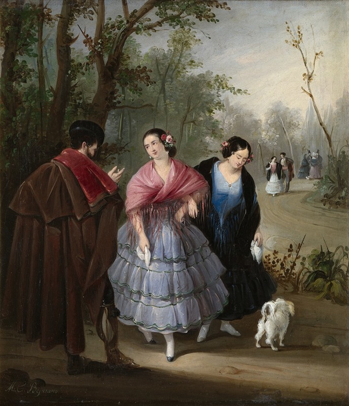 Manuel Cabral Aguado Bejarano - Out for a Stroll