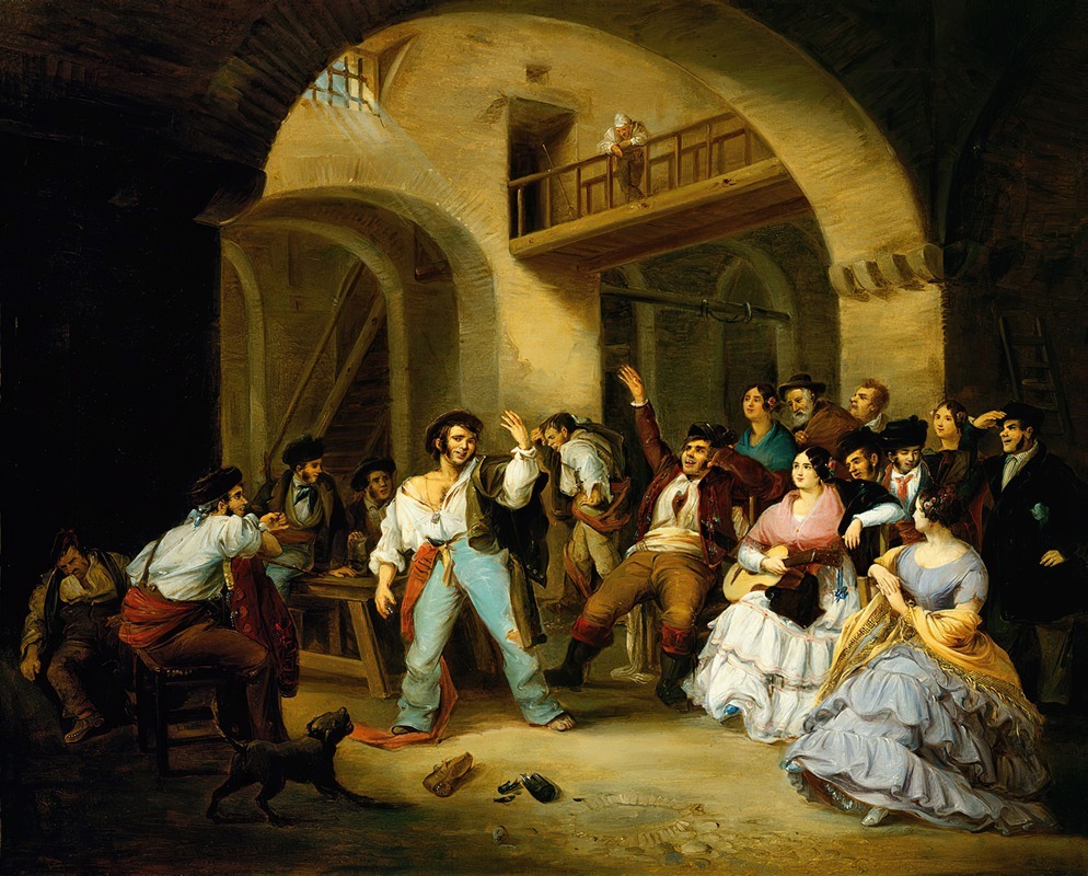 Manuel Cabral Aguado Bejarano - A Drunkard at an Inn