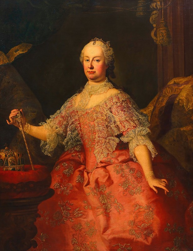 Martin van Meytens - Maria Theresia als Königin von Ungarn