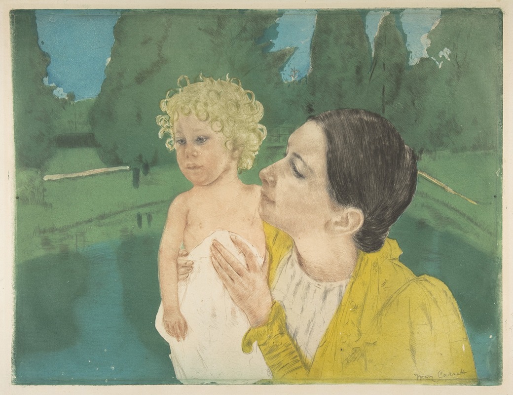 Mary Cassatt - By the Pond