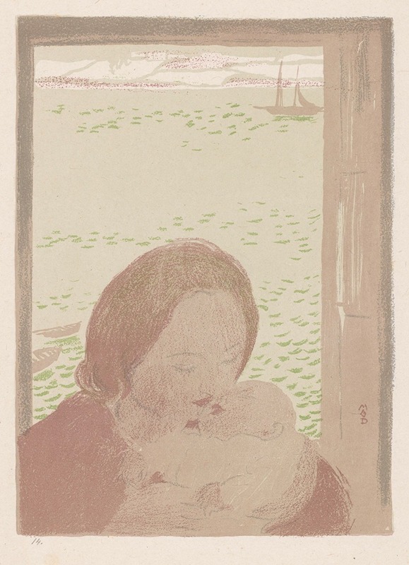 Maurice Denis - Mother With Child By The Sea