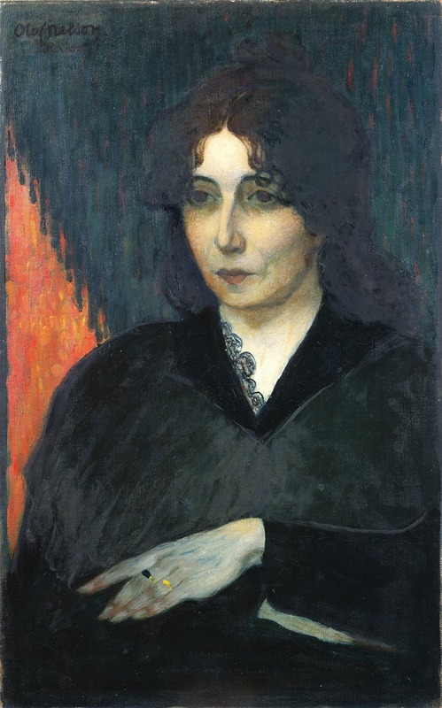 Olof Sager-Nelson - Portrait of Mme Huot