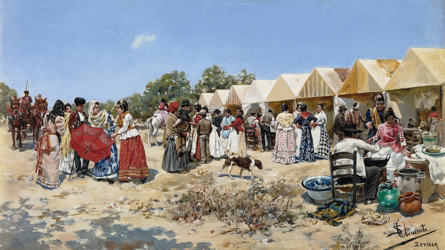 Salvador Clemente Pérez - Market Day