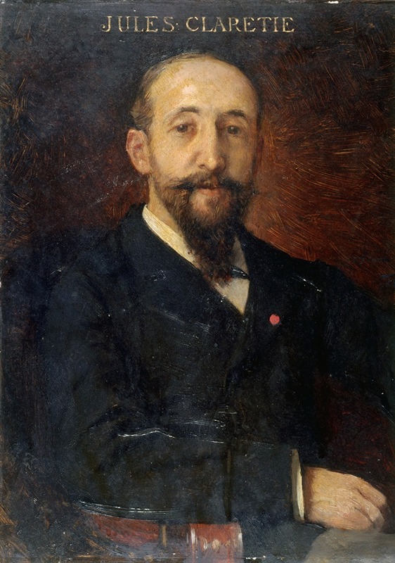 Aimé Morot - Jules Claretie (1840-1913), administateur de la Comédie-Française.