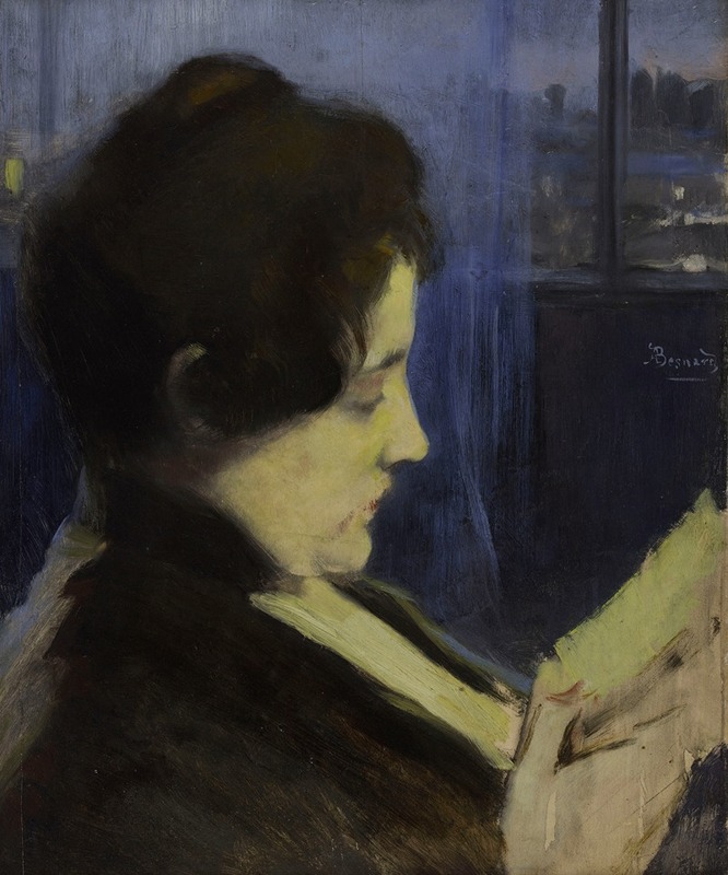 Albert Besnard - Portrait de madame Besnard, née Charlotte Dubray (1854-1931)