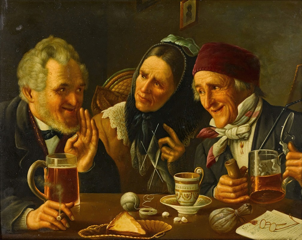 Alexander Petrovich Lukutin - The Gossipers