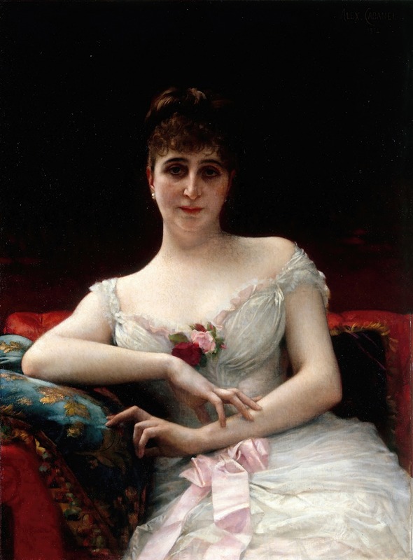 Alexandre Cabanel - Portrait de Madame Edouard Hervé