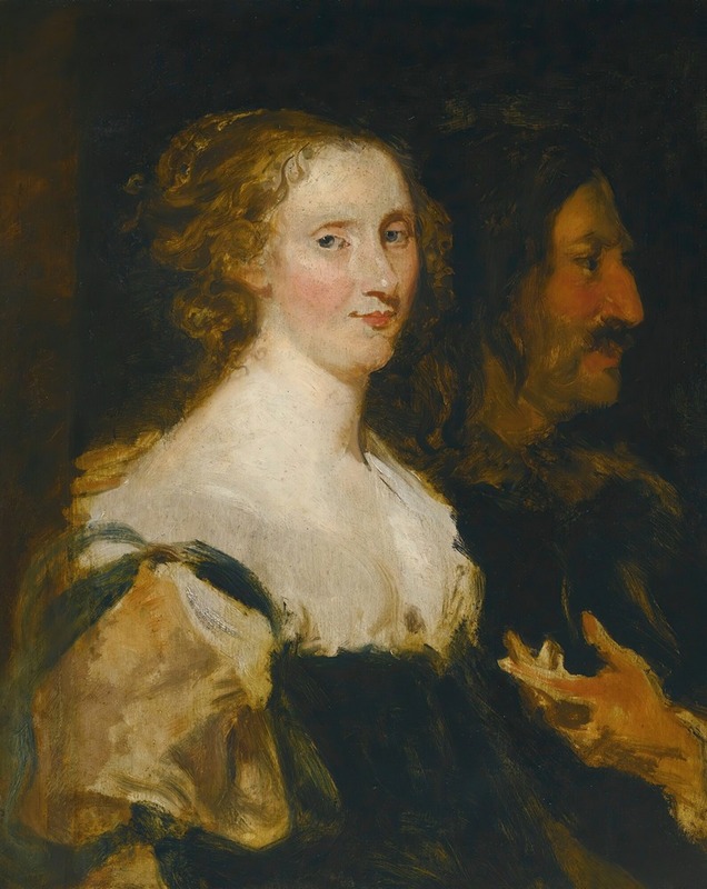 Jan Boeckhorst - Double portrait of a man and woman