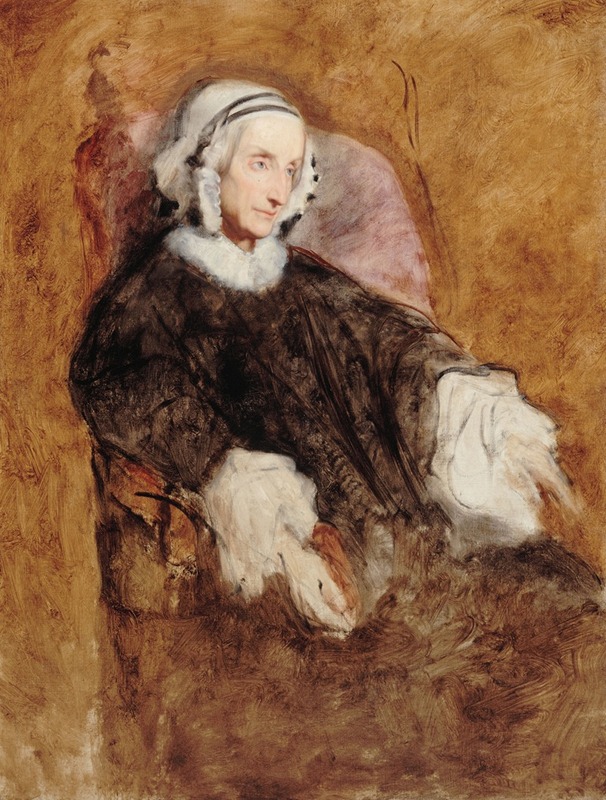 Ary Scheffer - Portrait de la Reine Marie-Amélie en deuil