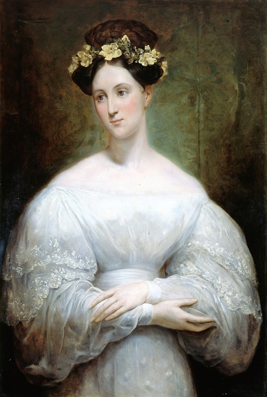 Ary Scheffer - Portrait présumé de la princesse Marie d’Orléans