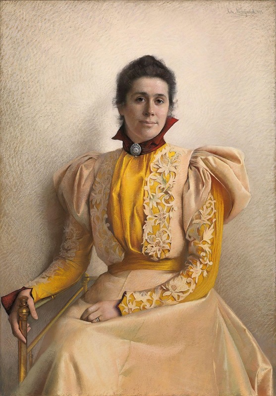 Asta Nørregaard - Portrait of Marthine Cappelen Hjort