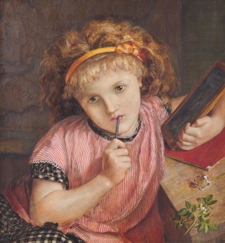 Catherine Madox Brown - A Deep Problem; 9 and 6 make