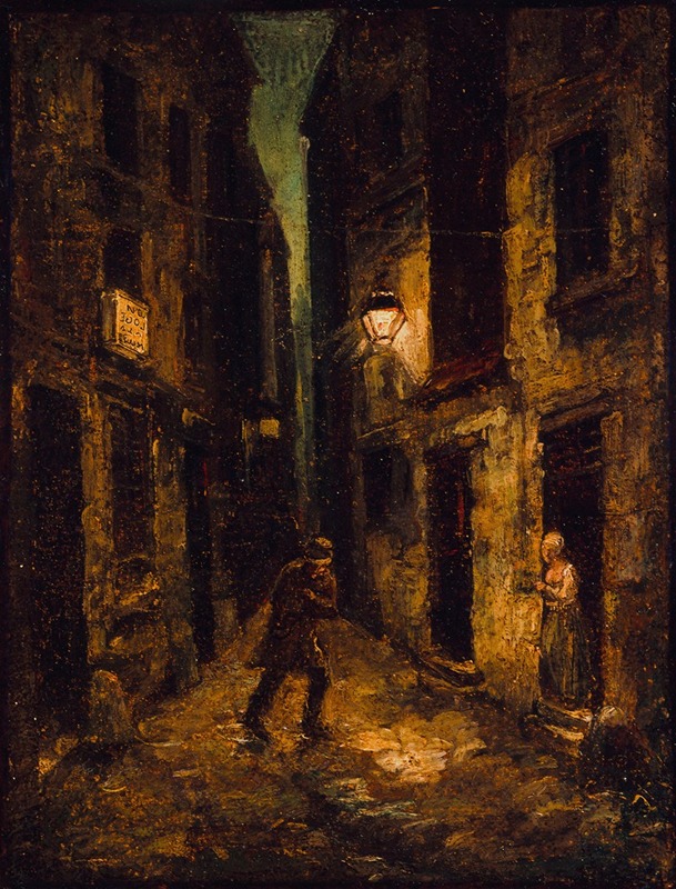 Charles Raymond Chabrillac - La Rue du Petit-Musc.