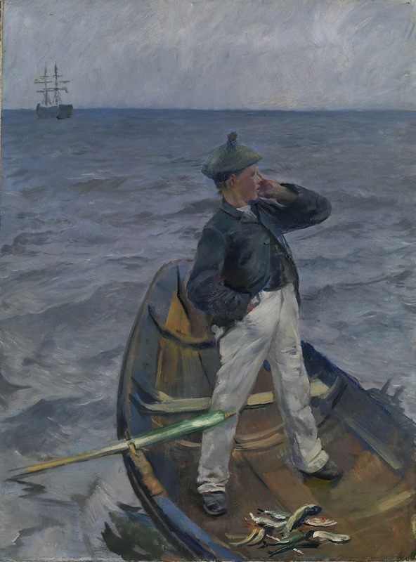 Christian Krohg - The Inshore Channel