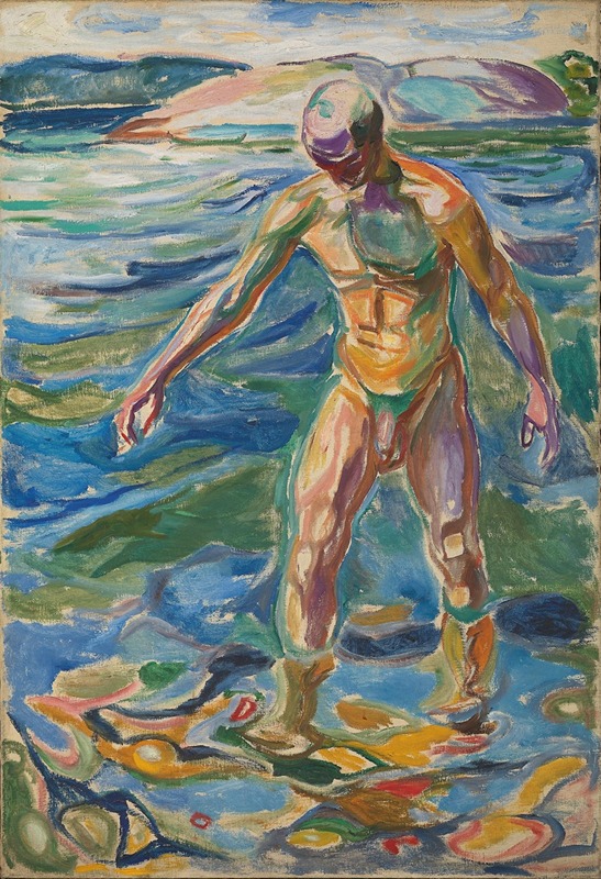 Edvard Munch - Bathing Man