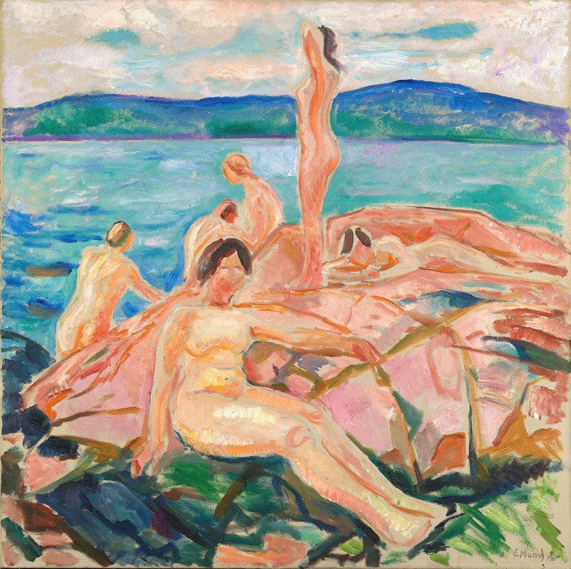 Edvard Munch - Midsummer