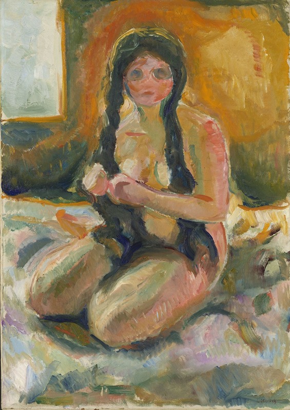 Edvard Munch - Seated Nude