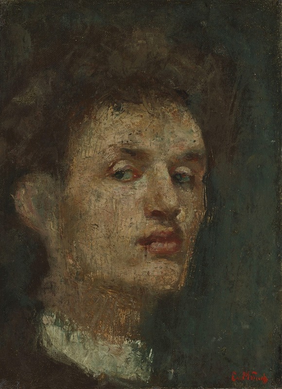 Edvard Munch - Self-Portrait