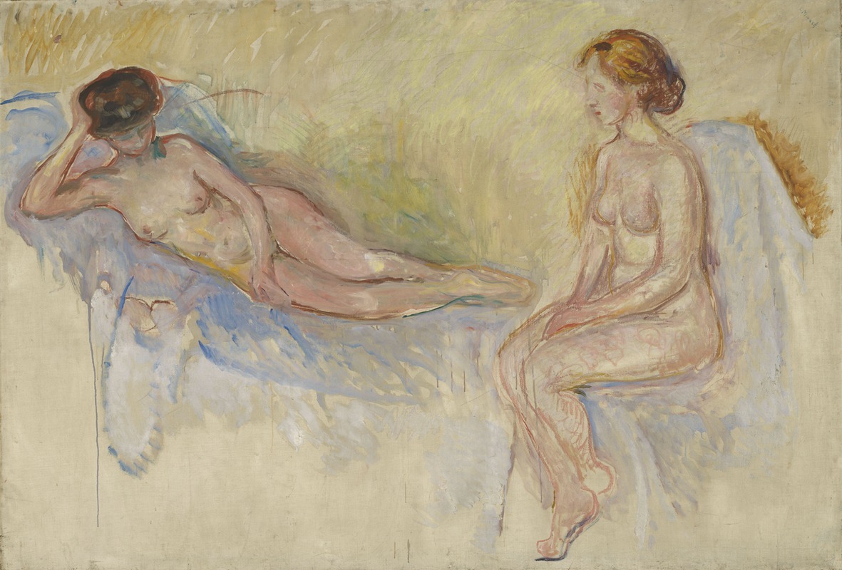 Edvard Munch - Two Nudes