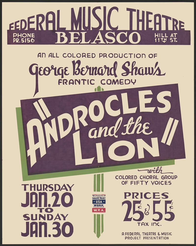 Anonymous - Androcles and the Lion