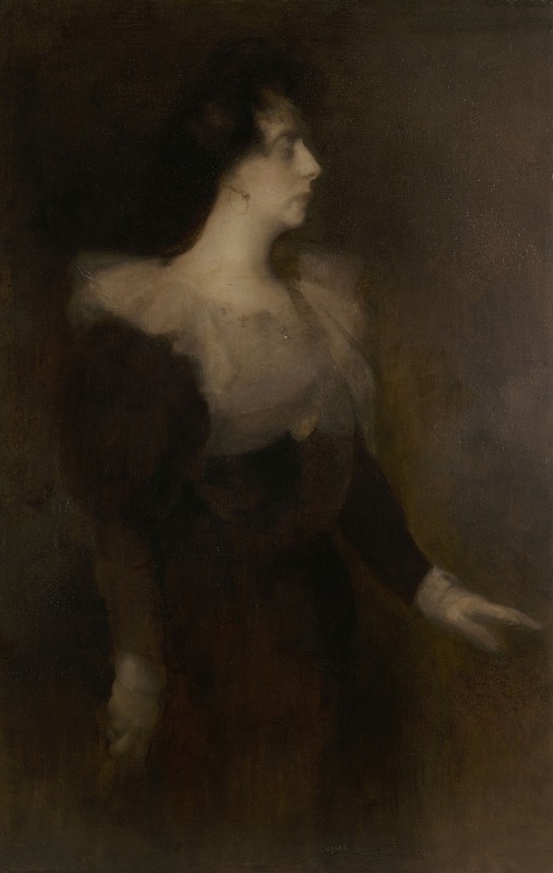 Eugène Carriere - Portrait de Pauline Ménard-Dorian