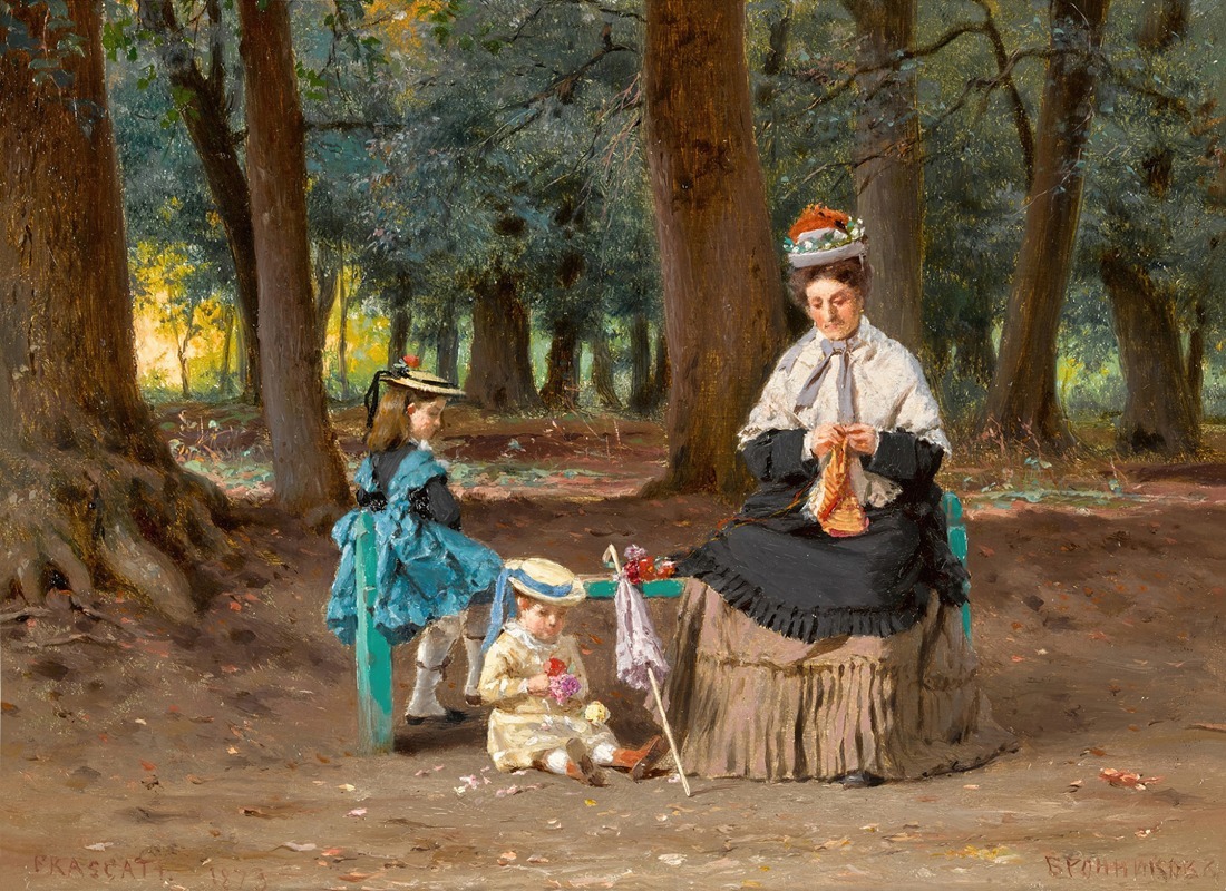 Fyodor Bronnikov - Afternoon in the Park