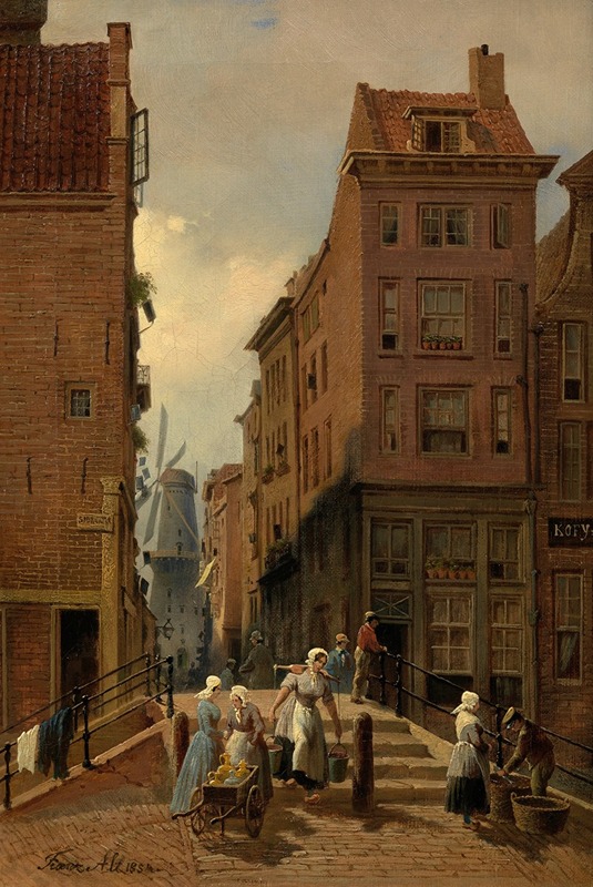 Franz Alt - Straße in Amsterdam