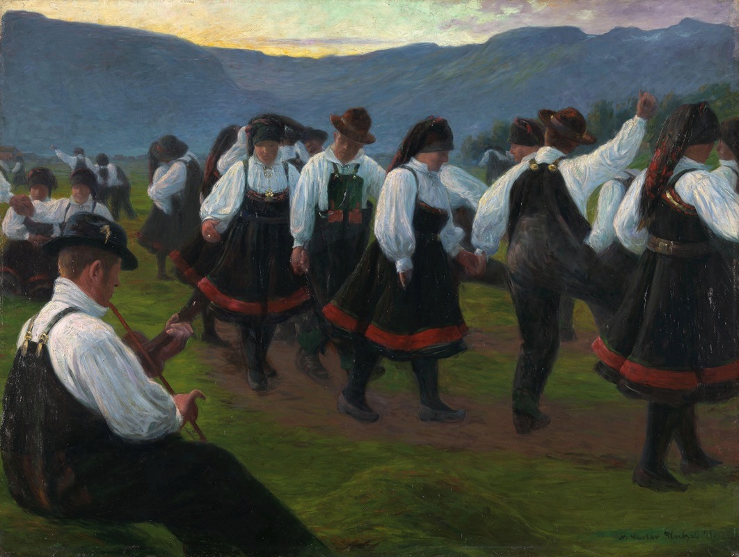Gustav Wentzel - Dance in Setesdal