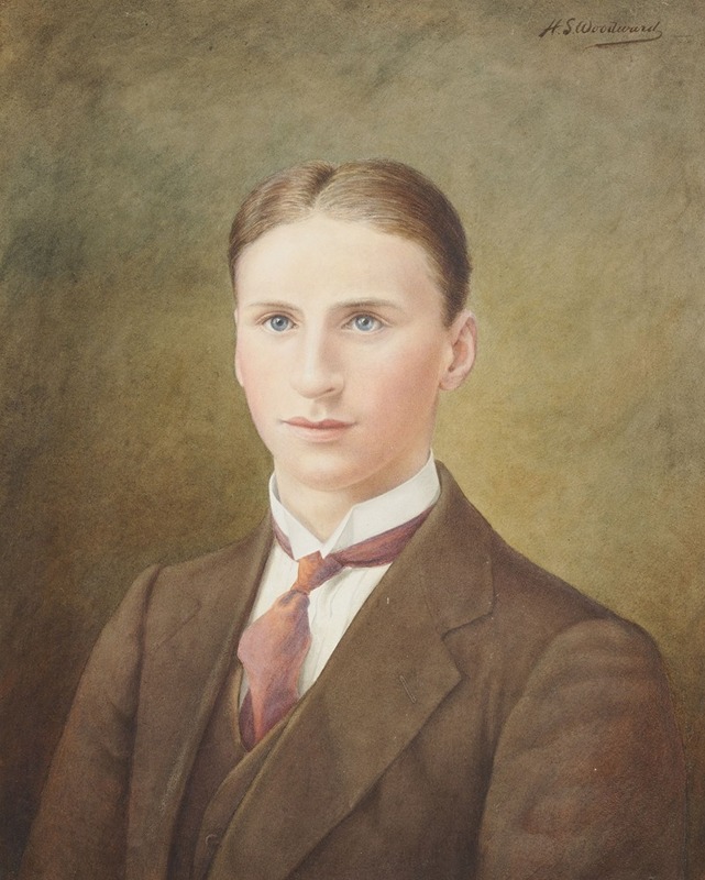 H.S. Woodward - Portrait Of A Young Man