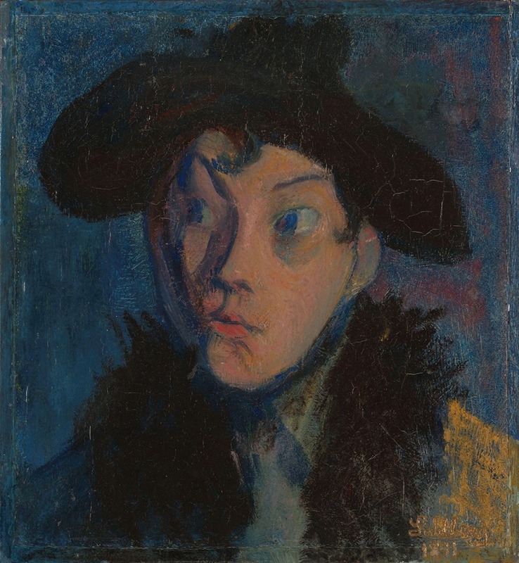 Harald Sohlberg - Portrait of Eugenie