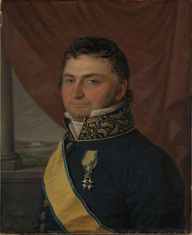 Jacob Munch - Portrait of Cabinet Minister Nicolay Johan Lohmann Krog