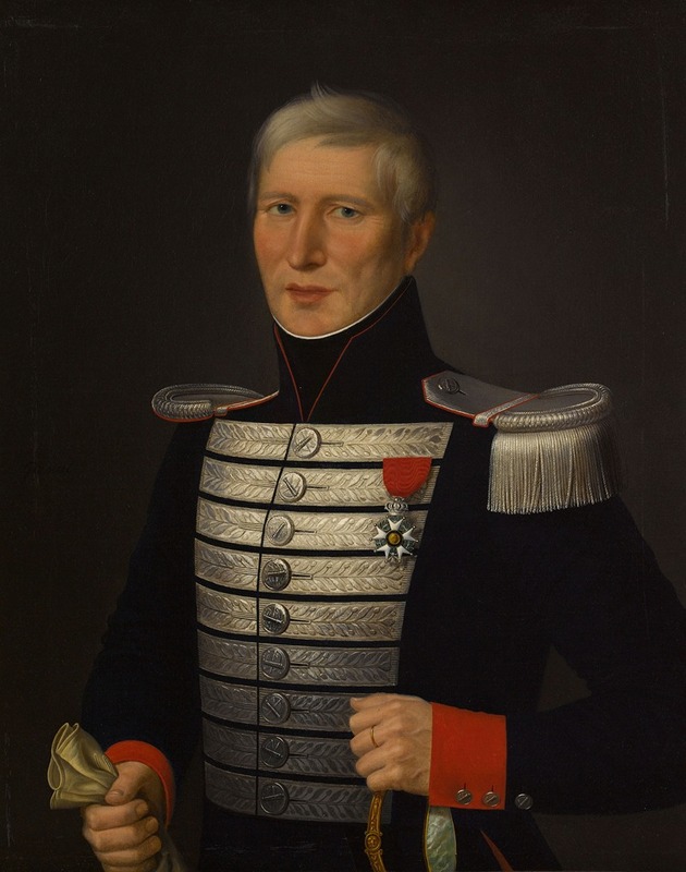 Jean Antoine Théodore Giroust - Portrait du Lieutenant René-Henri Drouet