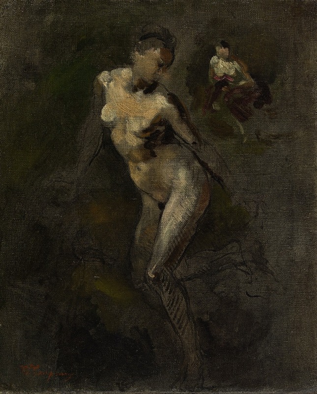 Jean-Baptiste Carpeaux - Femme nue (étude)